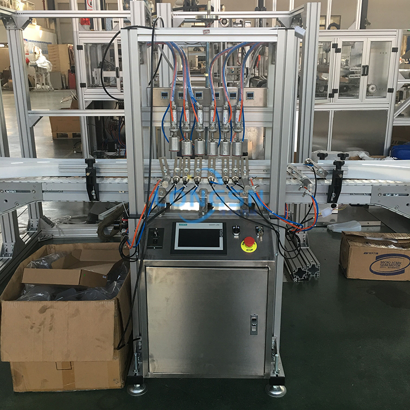 Fournisseurs d'or jerrycan en plastique automatique pour animaux de compagnie bocaux équipement de testeur de fuite de machine de test de fuite de bouteille
