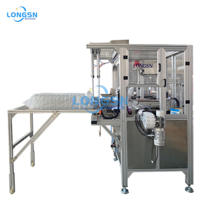Machine d'emballage de baril à bouteille HDPE en plastique en plastique automatique
