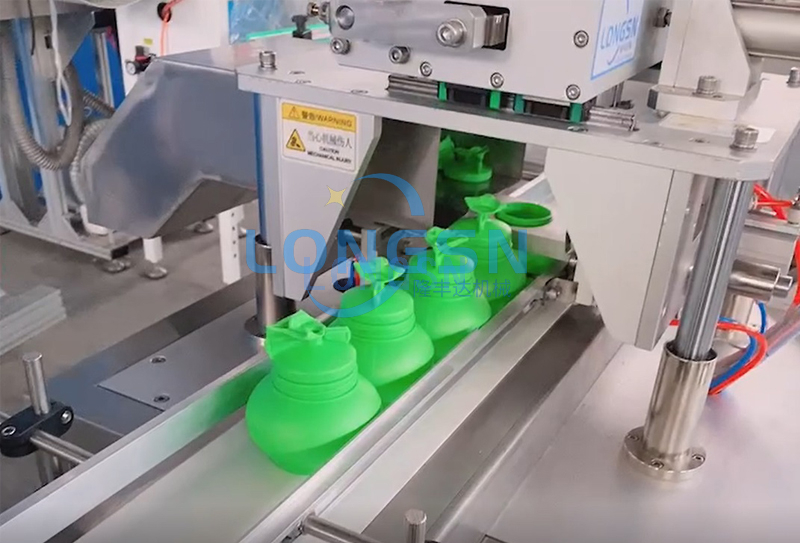 Machines automatiques de découpe de plastique pp machine d'ébavurage de coupe de col de bouteille