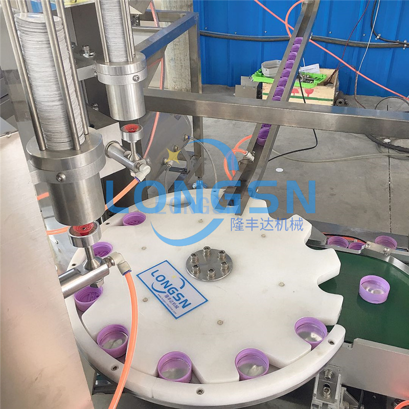 Automatisation Plastic Cap Wadding Machine Capuchage Douleur WAD JOINT INSERT MACHINEERY Fournisseur
