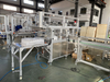 Machine à emballer d'ensachage de bouteilles en plastique vides